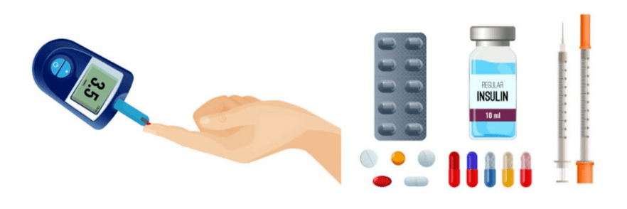 Dijabetičari trebaju pratiti razinu šećera u krvi i uzimati potrebne lijekove